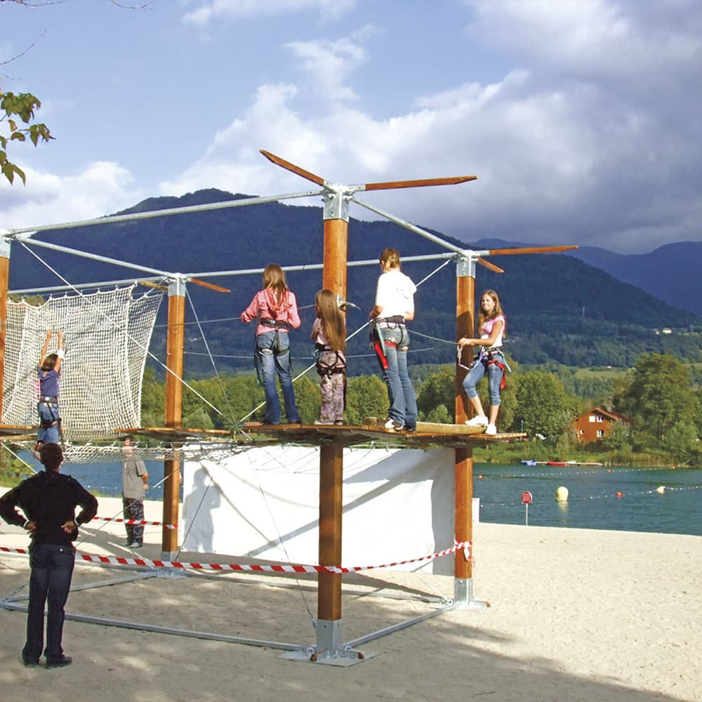 City Grimp - Louer un parcours aventure mobile toute saison pour vos collectivités, campings et agences événementielles