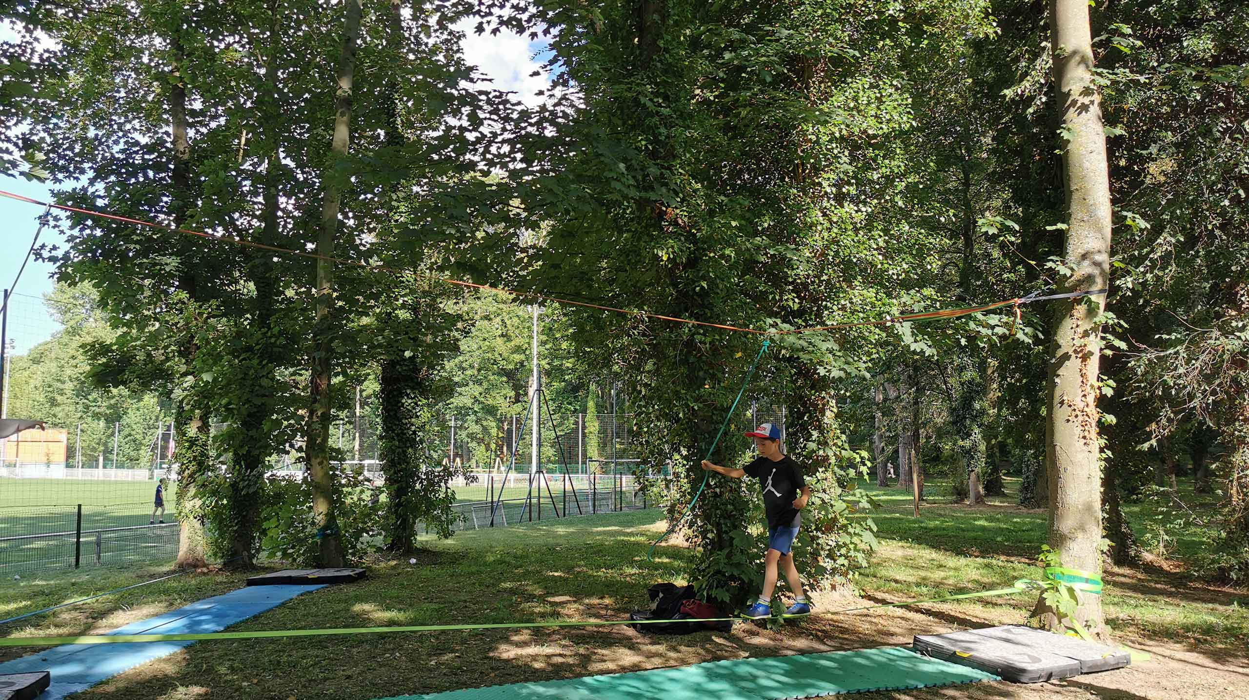 parcours aventure arbres éphémère outdoor