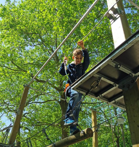 Parcours de grimpe city grimp