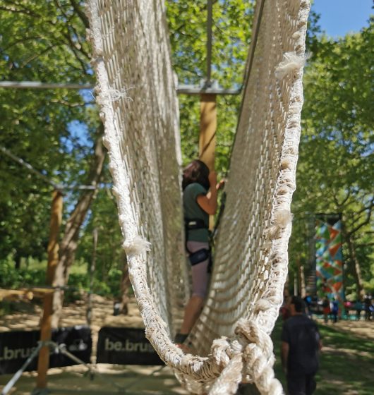 Parcours accrobranche mobile