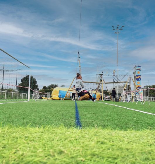 Parcours tyrolienne City Grimp