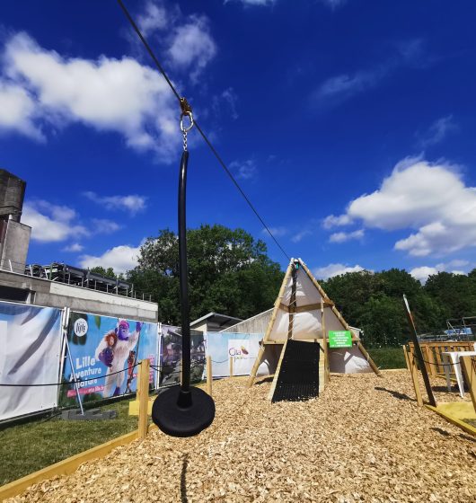 Tyrolienne pour enfant City Grimp