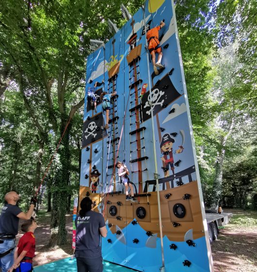 Mur d'escalade Pirate