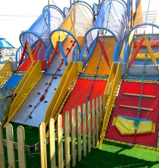 Parcours aventure tyrolienne enfant