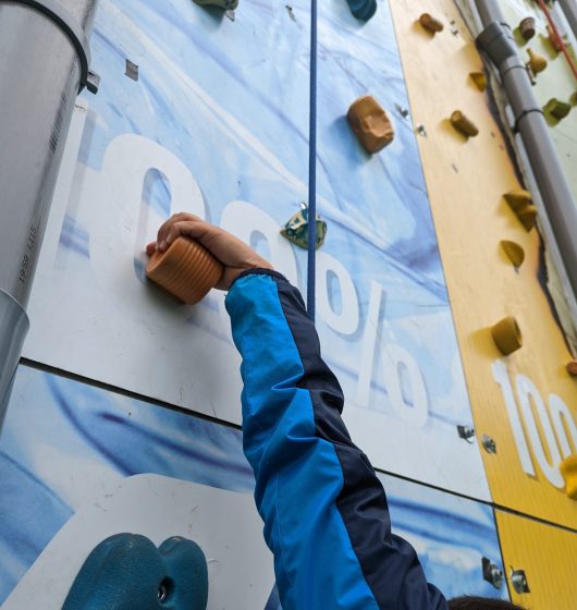 Mur d'escalade initiation ecologie
